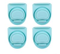 Lapiglo 4 juntas de sellado de silicona para botellas de agua Owala, tapones a prueba de fugas, modelos de 19 onzas, 24 onzas, 32 onzas, 40 onzas, repuestos aptos para lavavajillas (azul)