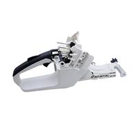 Lapiglo Conjunto de mango trasero para tanque de combustible para motosierra MS361 MS341, pieza de repuesto 1135 350 0816, agarre de plástico blanco