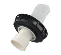 Lapiglo Cubierta de filtro de cubo IBC Ton de alta resistencia, tapa de plástico resistente a álcalis ácidos con colador de agua para tanque, compatible con tamaños DN150 y DN225 (DN150)