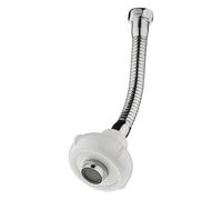 Lapiglo Extensor de grifo de cabezal de pulverización de 2 modos, aireador flexible de ahorro de agua con rotación de 360 grados, adaptador de acero inoxidable para cocina