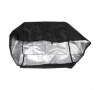 Lapiglo Funda impermeable Oxford 420D para plancha de mesa con capucha, 57 x 48 x 23 cm, protector de parrilla de gas con correas