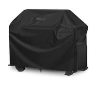 Lapiglo Funda pequeña para parrilla de barbacoa Oxford 420D, resistente al viento, para parrillas Weber de 2 quemadores, 147 x 61 x 122 cm con bolsa