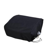 Lapiglo Funda resistente para parrilla Oxford 600D, impermeable, resistente a los rayos UV, protector de parrilla con cordón ajustable, a prueba de desgarros, cubierta de mesa de cocina al aire libre