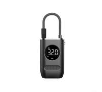 Lapiglo Inflador de neumáticos portátil inalámbrico de 150 PSI con pantalla digital y 4 modos preestablecidos, bomba de aire recargable de 2000 mAh para coche, motocicleta, bicicleta pelota