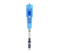Lapiglo Medidor digital de pH y termómetro con calificación IP67 impermeable para alimentos, suelo, agua, acuario, pruebas de laboratorio, color azul