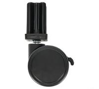 Lapiglo Rueda giratoria de plástico resistente con bloqueo para parrillas | 4.6 pulgadas de altura, freno de bloqueo, plástico resistente, se adapta a Genesis 1000-5000, parrilla estable