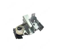 Lapiglo Soporte de cepillo de carbono de acero N410308 para amoladora angular DeWalt D28490 D28491 D28492 D28493 pieza de repuesto plateado