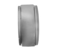 Lapiglo Soporte de pared para manguera de jardín, para metal resistente para colgar mangueras de agua, almacenamiento al aire libre, soporta hasta 50 pies, plateado, 1 paquete
