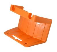 Lapiglo Soporte de pared para manguera de jardín resistente para riego de plástico, estante de almacenamiento para patio al aire libre, cuidado del césped, 23 x 15 cm