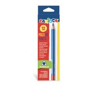 Lapiz de grafito carioca maxi triangular - hb caja de 12
