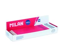 Lapiz De Grafito Milan Nata 624 Hb Expositor De 24