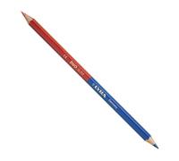 Lapiz lyra mina fina 2,8mm azul/rojo