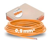 Lapp 4510091 - Cable de cableado (1 x 0,50 mm², 100 m), color naranja