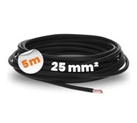 Lapp 4521011 - Cable Eléctrico de Conexión (PVC, H07V-K, 25 mm2, 5 m), color negro