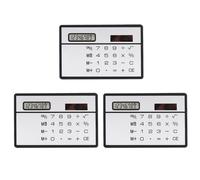 LAPYAPPE Calculadora Solar Portátil de Bolsillo Pantalla Táctil, Diseño Ultrafino y Liviano, Adecuada para Estudiantes y Uso en Oficina o Casa