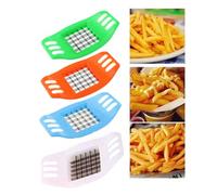 LAPYAPPE Cortador de Patatas y Verduras Ondulado de Acero Inoxidable Diseño Limpio y Seguro, Herramienta Casera para Cortar Papas Fritas en DIY y Uso en Casa