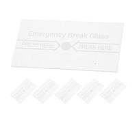 LAPYAPPE Cubierta Protectora Transparente y de Reemplazo para Punto de Manual de Alarma contra Incendios, Resistente a Intemperie y Altas, 6 Piezas
