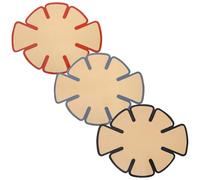LAPYAPPE Tapetes de Silicona Antiadherentes para Hornear Pan, Resistentes al Calor, Flexibles, Pack de 3 Unidades para Hornos Domésticos y Panaderías Profesionales