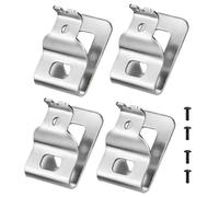 Lapyyne Clips para CinturóN, Kit de Gancho de Clips para Herramientas de Taladro de 4 Piezas con Tornillos para N268241 para Herramientas EléCtricas de 20 V DCD980 DCD985 DCD980L2 DCD985L2