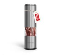LARS NYSØM Molinillo de Chili y Especias - Cuchilla de Acero Inoxidable | Molinillo Manual para Especias Secas - Cuchilla de Acero Inoxidable - Fácil de Llenar - Tapa de Cierre Evita Restos de Migas