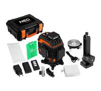 Láser 3D 12 Líneas Verde Maleta Objetivo 75-140