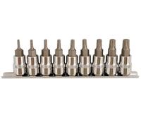 Laser 5213 - Juego de puntas de atornillar Torx Plus (9 unidades, diámetro 3/8")