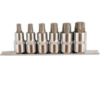 Laser 5214 - Juego de puntas de atornillar Torx Plus (6 unidades, diámetro 1/2")