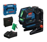 Bosch Professional Láser combinado GCL 12V-50-22 CG – 50 m, soporte RM 20, GBA 12V 2.0Ah, L-Boxx 136