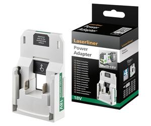 Láser de líneas cruzadas Laserliner, serie Multi-18V, + adaptador de corriente Festool