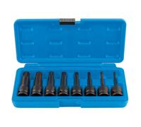 Laser Tools Largo Impacto Seguro Broca Spline Juego 1.3cmD 8pc 6749