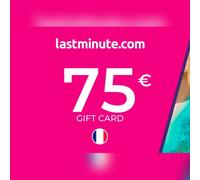 lastminute.com Travel Gift Card 75 EUR Key - FRANCE