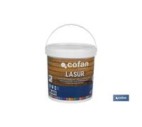 Lasur protector al agua para madera mate palisandro 4 l