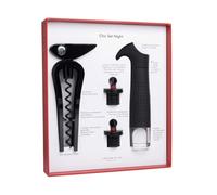 L'ATELIER DU VIN - Chic Set Night - Caja Sommelier, caja de regalo - Sacacorchos Chic Monsieur Night - Bomba de vacío para vino Gard'vin ON/OFF