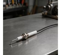 LatoYard 5 piezas para m10 parrilla de gas electrodo de encendido de cerámica aguja de chispa 58 mm longitud 30 cm alambre resistente a altas temperaturas flexible para reemplazo de cocina al aire