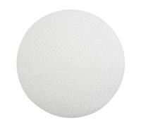 LatoYard Almohadilla de silicona resistente al calor para olla arrocera comercial, alfombrilla antiquemaduras, reutilizable, no deformable, forro de control de vapor, 1 pieza, color blanco, 18-40 cm