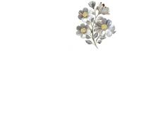 LatoYard Calcomanía para inodoro con diseño de flores plateadas 3D, impermeable, PVC, cubierta para tapa de baño, diseño moderno de lujo, verde, 22 x 25 cm