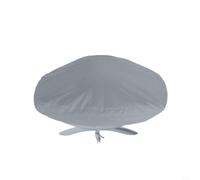 LatoYard Cubierta impermeable para parrilla de barbacoa de tela Oxford 210D, resistente al polvo, protección al aire libre, gris, 82 x 48 x 32 cm (82 x 48 x 32 cm, gris)