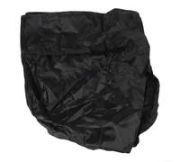 LatoYard Cubierta para parrilla de 22 pulgadas con capucha, tela 420D resistente al desgarro, protector de bandeja para hornear superior plana, resistente al viento, cubierta antipolvo para barbacoa