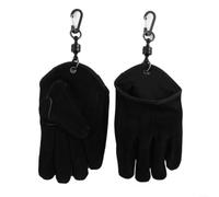 LatoYard Guantes de aislamiento de cuero vacuno resistentes para tareas de alta temperatura, antiquemaduras, ignífugos, antideslizantes, guantes de seguridad para soldadura y exteriores (negro)