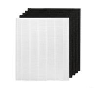 LatoYard HEPA y filtro de carbón activado compatible con Coway Airmega AP-1512HH 1518R, purificador de aire eficiente de repuesto para polvo, caspa de mascotas y humo (1+4)