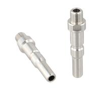 LatoYard Paquete de 2 adaptadores de arandela de rosca interna de alta presión de 14 pulgadas, conector de bayoneta de metal, K-Set, instalación rápida