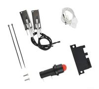 LatoYard para weber Silver Gold Grill Igniter Kit completo para Weber | Se adapta a oro plateado, juego completo, caja de chispas, electrodos, cables, tornillos, fácil intercambio