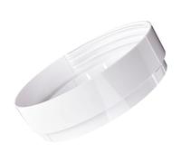 LatoYard Placa de sellado portátil de aire acondicionado de 15 cm, conector circular giratorio, adaptador de conducto ABS, unidades de CA móviles, color blanco