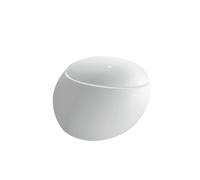 LAUFEN Alessi un WC suspendido, cisterna baja, sin borde, 585x390, incl. juego de instalación, H8209714000001, Color: Blanco con LCC