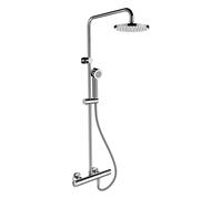 Laufen Citypro - Conjunto de ducha 200 con termostato, cromo HF500957100600