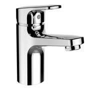 Laufen Citypro - Grifo monomando de lavabo, con desagüe, cromo HF500901100000
