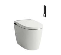 Laufen Cleanet Alvia - Bidé electrónico con cerámica, sin borde, SoftClose, LCC, blanco H8231604000001