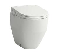 Laufen Cleanet Pro Lite - Bidé electrónico de pie con cerámica, desagüe vario, sin borde, SoftClose, blanco H617890000S002