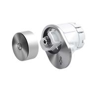 Laufen Cleanet Riva - Mando pulsador giratorio, acero inoxidable H8956980000001
