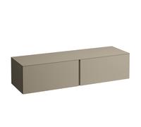 LAUFEN Il Bagno Alessi cajonera, sin recorte, 1600x500x370mm, 2 cajones, H4303300972701, Color: Beige perla